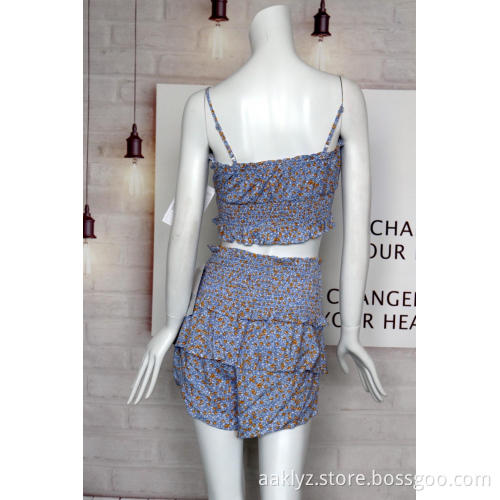 Print Suit In Nylon Fabric
